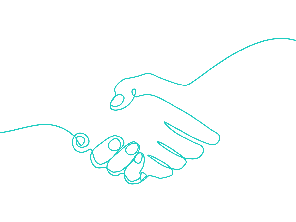 Handshake (trans bkg) green