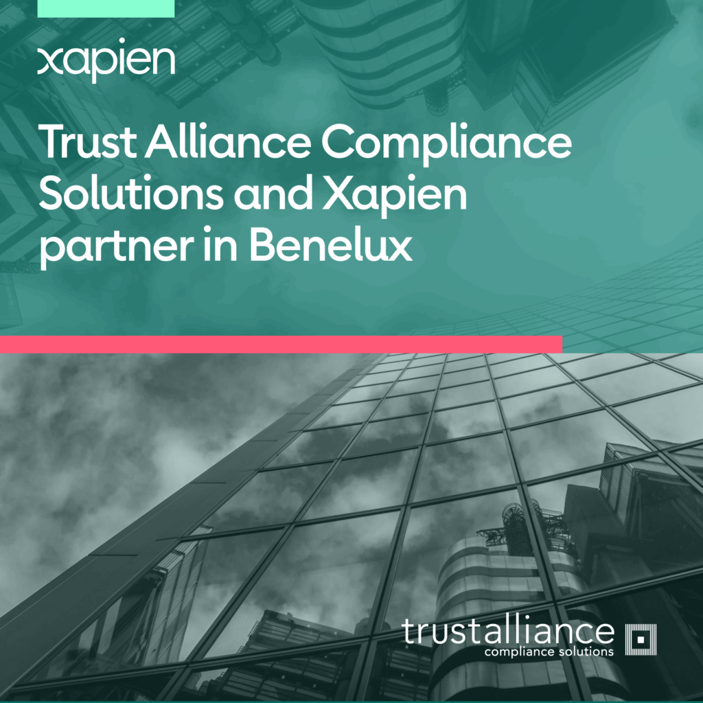 Trust Alliance Compliance Solutions and Xapien partner in Benelux | Xapien